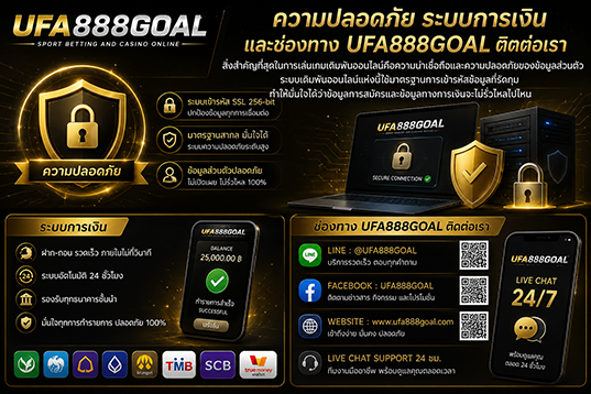 UFA888GOAL ทางเข้าใช้งานสะดวก รองรับมือถือ เล่นได้ทุกที่ทุกเวลา